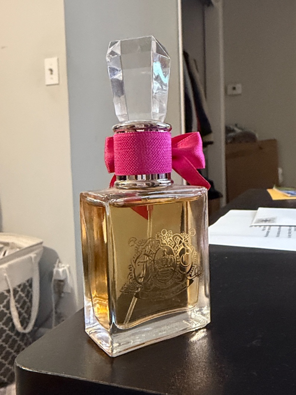 Juicy Couture perfume with Pink Ribbon Accent
